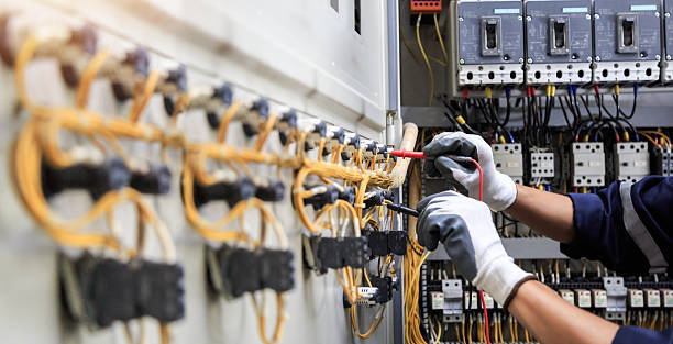Professional Electrician technician working in Pine Ridge, PA